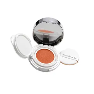 Jerome Alexander AirCushion Blush-Creamy Mineral Makeup Compact Mistake-Proof Buildable High Pigment Lightweight Liquid Blush Moisturizing Hydrating