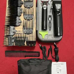 Product Review of Electric Hair Trimmer, 1 Set Multifunctional Portable Rechargeable Hair Trimmer Shaver for Men, Hair Clipper with Display, Hair Clippers Set from f**7