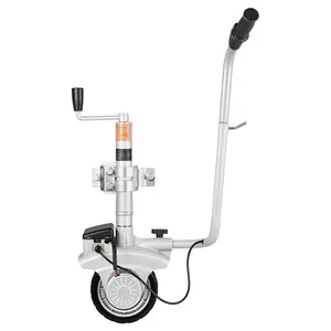 VEVOR Electric Trailer Dolly, 5500 lbs Towing Capacity, 380W 12V Motorized Jockey Wheel with 23 ft/min Moving Speed, 12.2 - 24.8 in Adjustable Clamp Height 8 in Rubber Tire, For Moving Caravan BoatVEVOR Super Brand Day