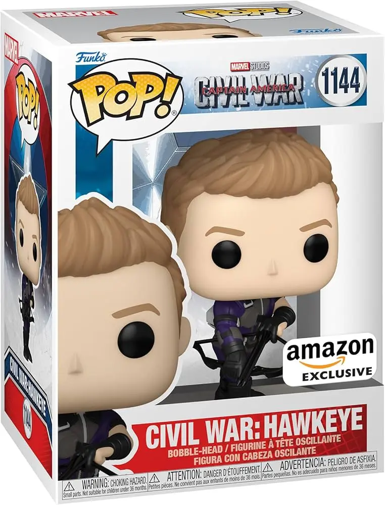 Funko Pop Vinyl Figure Marvel Civil War Hawkeye 1144