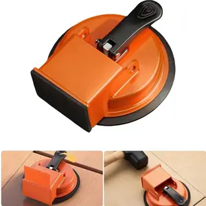Floor Gap Repair Tool, Home Repair Tools, Enhanced Vacuum Suction, Adjustable Height, Carbon Steel & Rubber Pad, for Laminate Vinyl Flooring