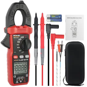 Digital Clamp Meter, Multimeter TRMS 6000 Counts Amp  Meter Auto-ranging Measures  ,  Current Capacitance NCV Frequency Live Wire Resistance Diode Temperature Continuity MY2610D