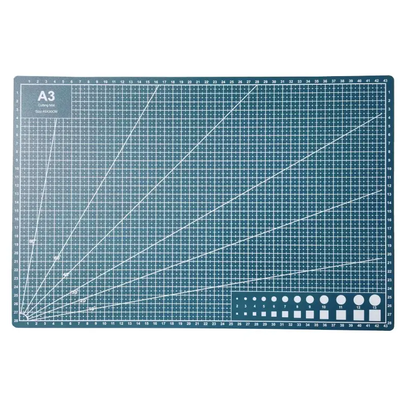 Double-Sided Cutting Mat, Durable PP Non-Slip Surface, Easy Clean Design, Practical, Crafting Tools, Office Cutting Supply, Office Supplies, Ideal for Crafts, Painting, Kitchen, Sewing, Office, Home Use