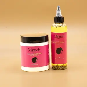 Hydrating Hair Butter & Herbal Hair Growth Oil bundle