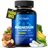 Viyouth 1000mg 7-Type Magnesium Complex with Zinc – Multi-Benefit Formula for Calm, Deep Sleep, Muscle & Nerve Support, Energy Production, Heart & Bone Health, Digestive Balance, Detox & Cortisol Regulation –3rd Party Tested Healthcare Supplement
