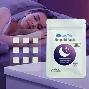 LongTide Fast-Asleep Microcrystalline Sleep Patch – Melatonin + GABA for Deep Sleep in 30 Minutes