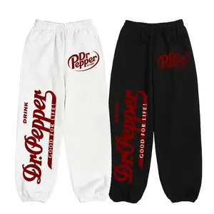 Dr Pepper Good for Life Joggers Unisex Sporty Comfy Pants, Cherry Pop Everyday Flex Joggers, Retro-Inspired Comfy Unisex Pants, Daily Movement Sweatpants, Fit for Men and Women All Seasons Basics