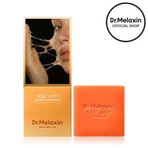 [Dr.Melaxin Official] Kojic Acid Turmeric Serum Soap formulated for Dark Spot Removal, Hyperpigmentation, and Elastic Tone Care Cleanse