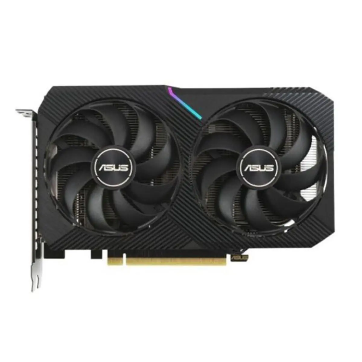Asus DUAL-RTX3060-O12G-V2 12GB GDDR6 LHR Graphics Card - Desktop & Laptop Component with 2 Powerful Axial-Tech Dual Fans for GPU Rendering