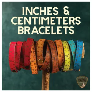INCHES and CM Measuring Bracelet