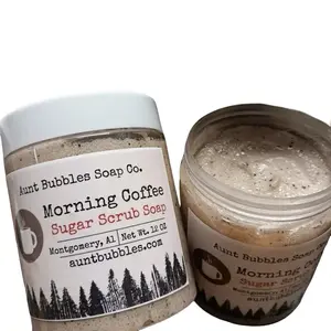 Morning Coffee Sugar Scrub Soap