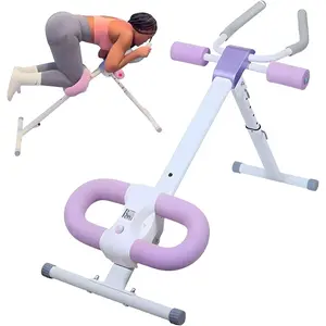 Ab Workout Equipment Abdominal Trainer, Adjustable Ab Machine at Home Gym, Foldable Abdominal Exercise Machine, Core & Ab Trainer Machine for Stomach Workout