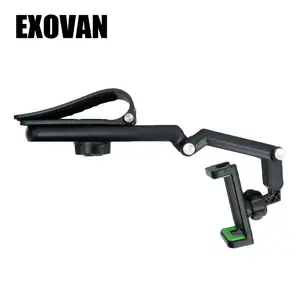 New 1080° Multi-function Sun Visor Universal 360 Degree Rotating Phone Holder Retractable Car Phone Bracket