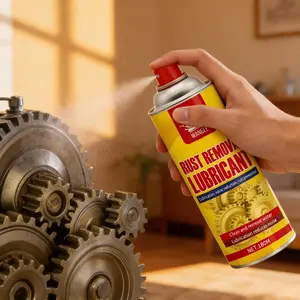 Enhanced powerful rust removal andlubrication sprayPreventcorrosion, quicklyloosen stuck components
