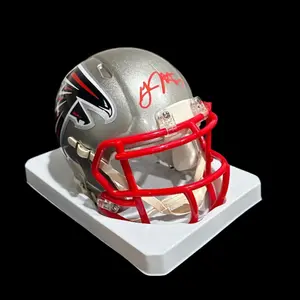 Grady Jarrett Signed Autographed Atlanta Falcons Mini Helmet BAS Auth