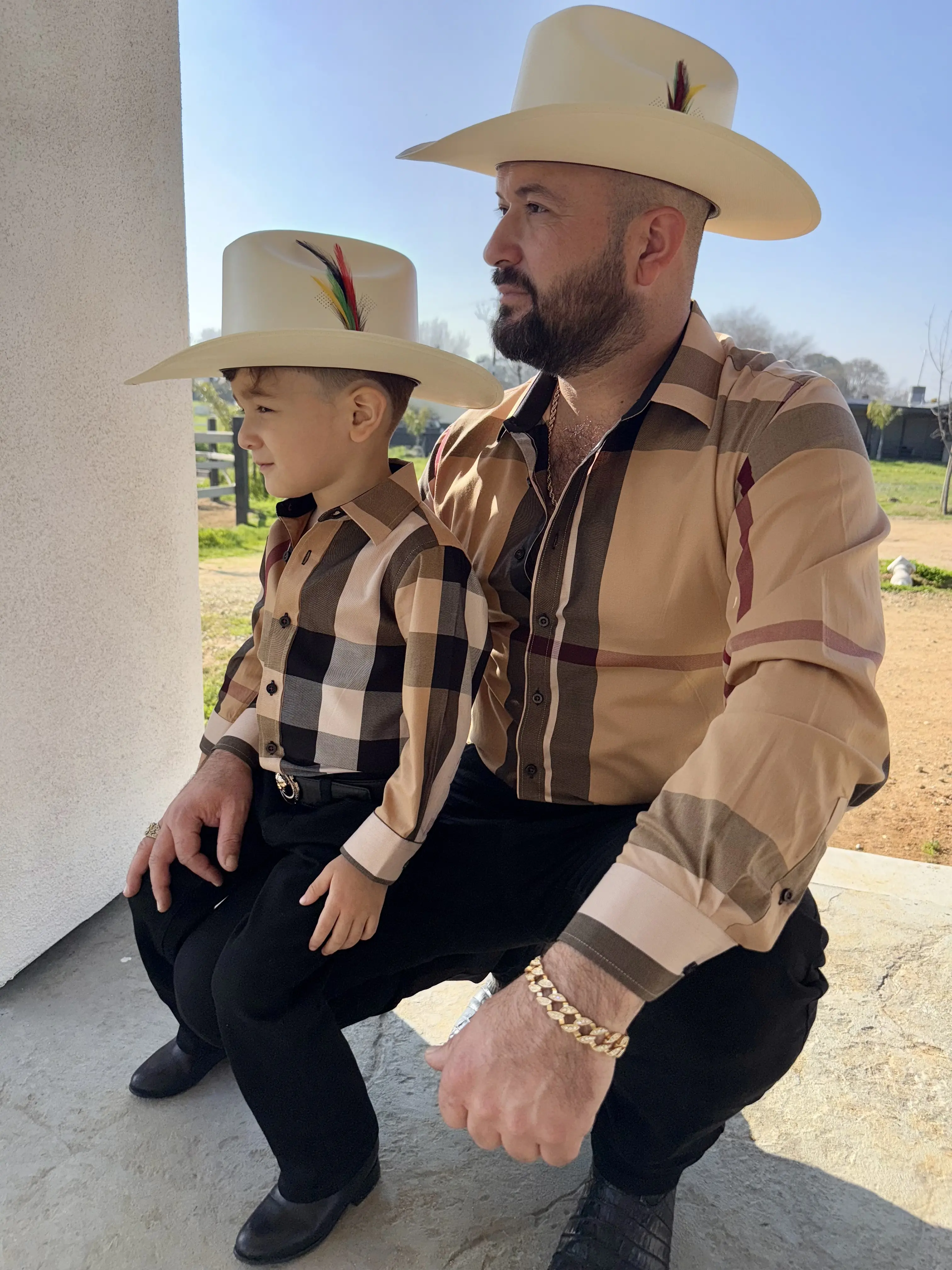 1 long sleeve shirt CAMEL (ESTILO BAYARD)