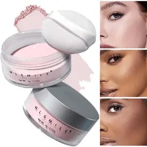 This 1-pack of Setting Powder Features Shimmering Finish, Oil Control, Long-lasting Wear, Lightweight Waterproof Formula That Leaves Skin Smooth. It's a Soft Powder Suitable for All Skin Tones and Comes in 6 Shades, Makeup Setting Powder