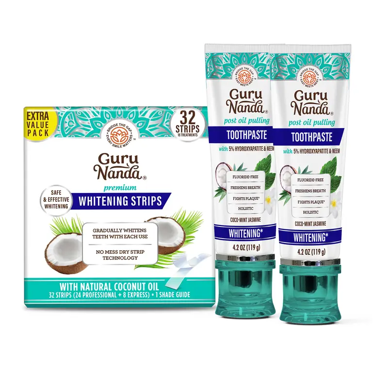 [LIVE ONLY] Whitening Strips 16 Day + 2 Toothpastes