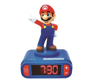 Lexibook Super Mario Alarm Clock with Sounds