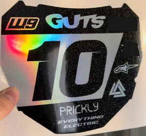 Front Number ODI Decal