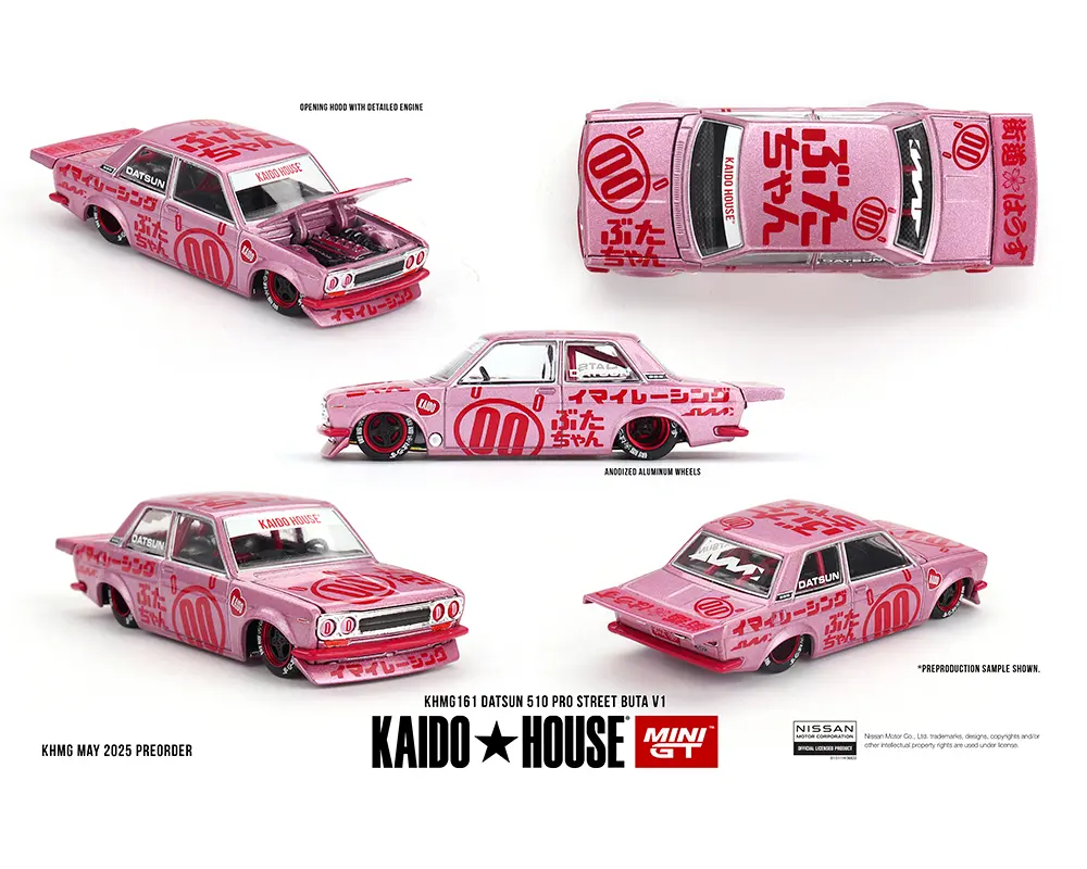 Kaido house x mini gt datsun 510 pro