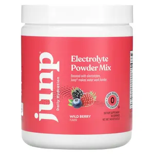 JUNP Hydration Electrolyte Powder Mix, Wild Berry, 14.9 oz (423 g)