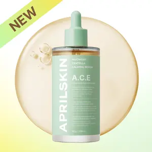 [APRILSKIN Official] A.C.E Mugwort Centella Serum for Soothing & Calming｜3-Second Claming｜Mugwort Leaf Water 50% + Centella Leaf Water 40% for Troubled Skin｜Korean Skin Care