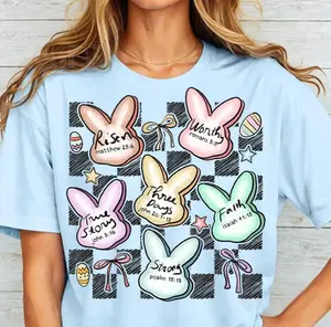 Bible Verse Bunnies DTF Transfers - THIS IS NOT A SHIRT