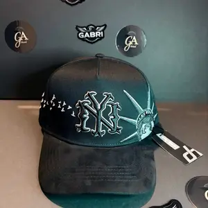 Dandy Hats New Liberty Embroidered Black Snapback Hat for Men and Women