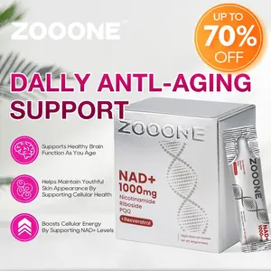 【Buy 2 Get Free Shipping】 – ZOOONE NAD+ 1000mg Berry Drink Mix for Skin, Energy & Focus – 30 Pack-T7