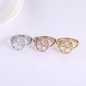 Designer Style Forest Shape Retro Hollow Design Tree Of Life