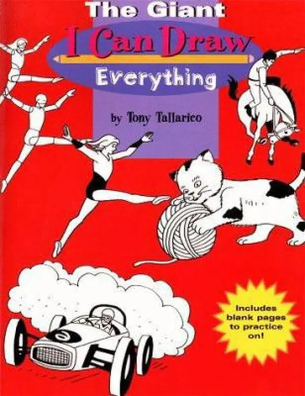 USED-The Giant I Can Draw Everything by Tony Tallarico (Paperback)