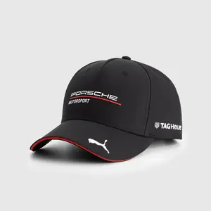 Porsche Motorsport Team Hat - Black/White/Red