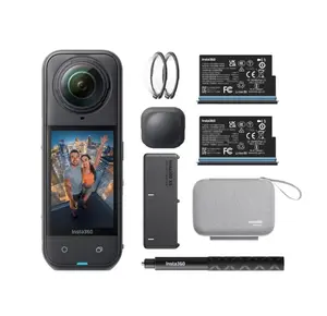 Insta360 X5 360° Action Camera with Inclusive All Accessories and High-Quality Selfie Stick