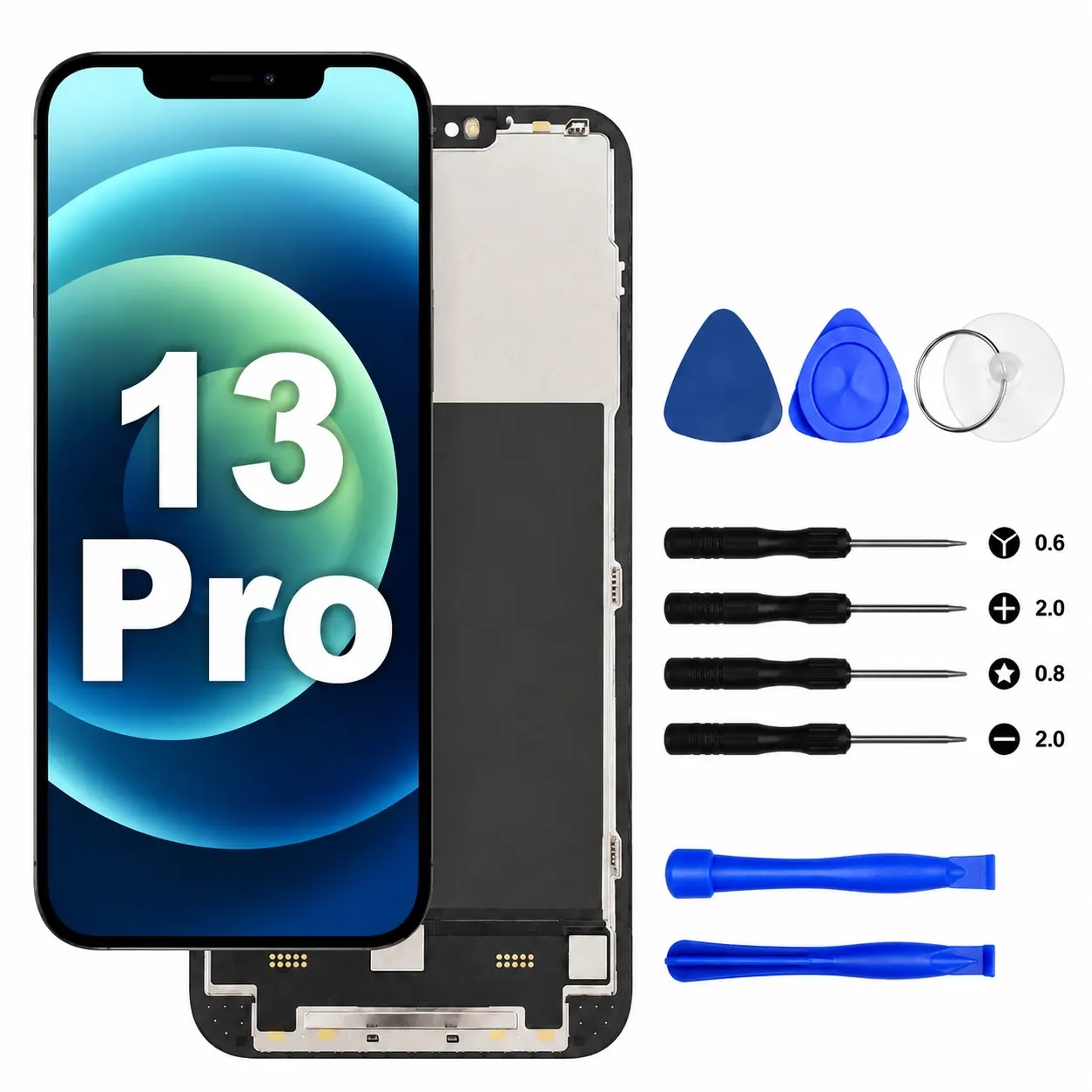 For iPhone 13 Pro LCD Display Touch Screen Replacement Digitizer Assembly AAA+ Tools