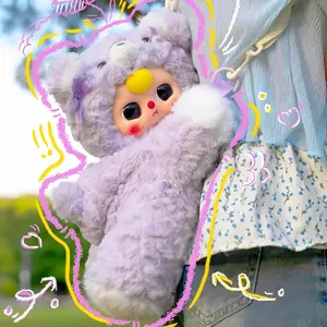 Baby three-Huggable Plush Backpack  Rabbit Plush Doll