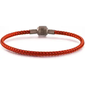 CHOW SANG SANG Stainless Steel Red Charm Bracelet for Women 17cm / 19cm