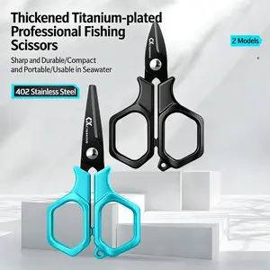 Fishing Scissors Pe Line Lead Weight Fish Line Stainless Steel Lure Small Multifunctional Fishing Tools, Durable & Versatile Design, Fishing Tackle