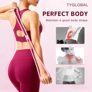 TYGLOBAL Figure 8 Resistance Band for Women – TPE 8-Shaped Exercise Band for Arm & Chest Training, Yoga, Gym Fitness, Muscle Toning and Stretching Equipment
