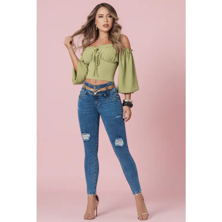 Lourdes 100% Authentic Colombian Push Up Jeans