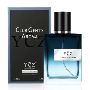 YCZ Club Gent's Aroma Men's Aromatic Cologne 1.7oz Eau De Parfum Woody Floral Scent for Nightclub Enthusiasts Captivating Oud Fragrance 50ml