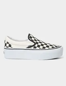 VANS Checkerboard Slip-On Stackform Womens Shoes