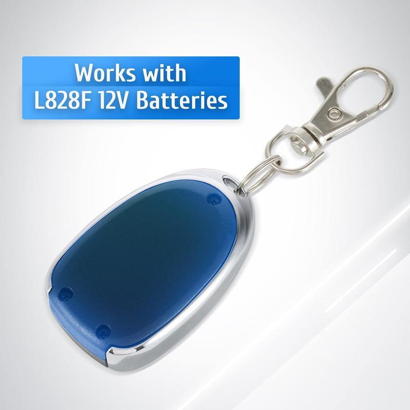 Remote Control for Automatic Gate Openers, Electric Gate Opener with 100 Foot Range and Auto Close for Sliding Gates, Driveway Gate Opener Closer Accessory, Lock Key