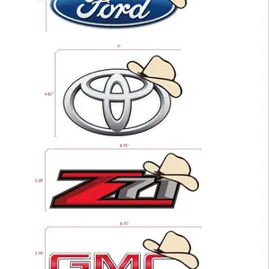 SOMBRERO CAR STICKERS