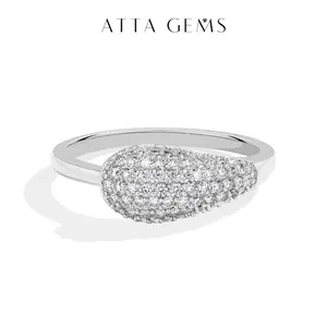 Lab-Created Round Moissanite Ring, Trendy Simple Classic Unique Design, Bridal Wedding Rings, Fine Artificial Gemstone Jewelry R244, Bridal Rings