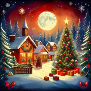 Custom Cut Acrylic Ornament | Festive Holiday Decor, Personalized Tree Decorations, Unique Christmas Gift, Family Keepsake, Winter