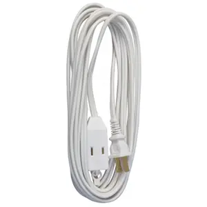 Master Electrician 09415ME 16-2 White Extension Cord - 20 ft.