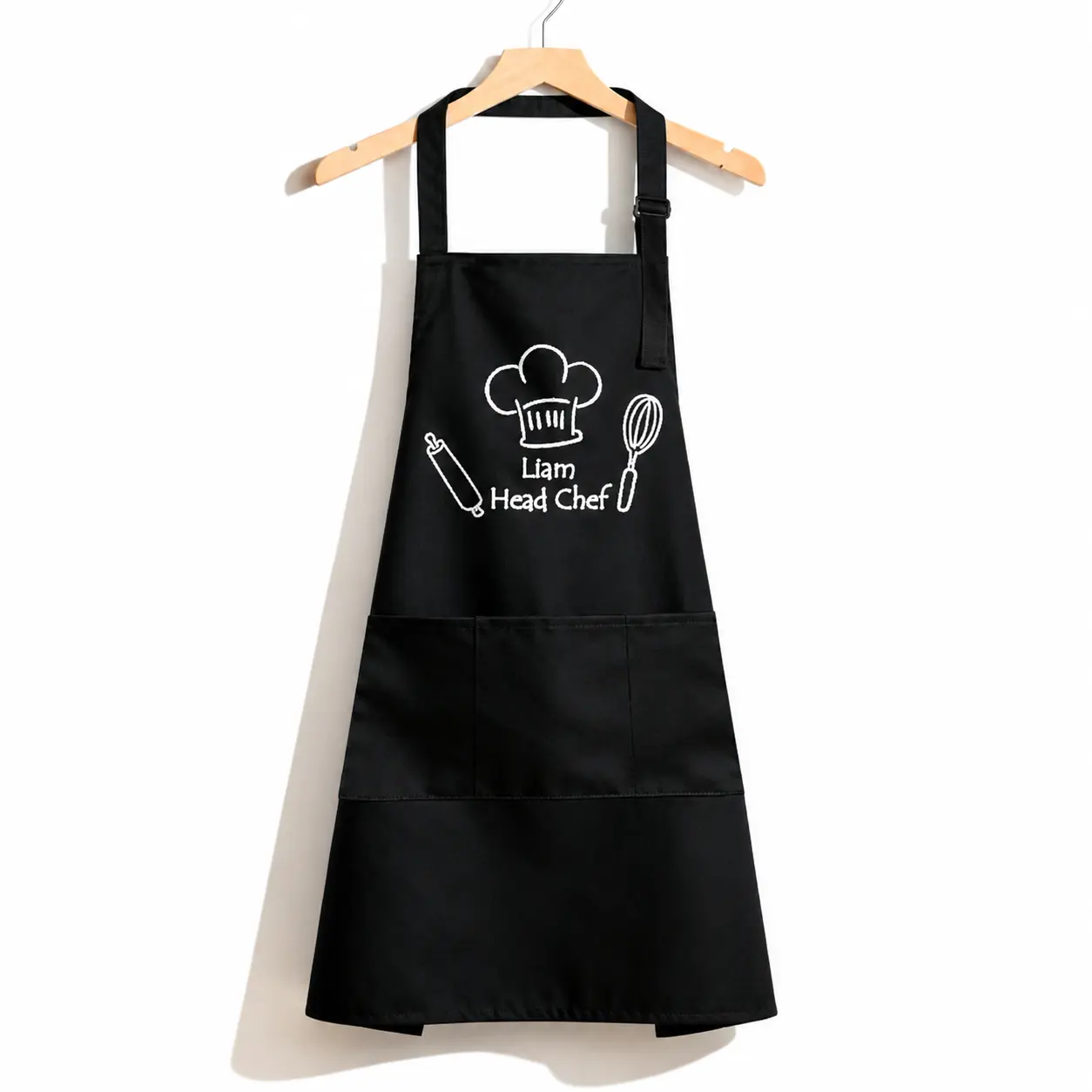 Personalized Custom Chef Apron with Name & Logo, Adjustable Kitchen Apron for Men & Women, BBQ Grill Apron, Cooking Apron for Home Chef, Father's Day , Birthday , Christmas , Housewarming , Baking, Restaurant, Kitchen & Outdoor BBQ corset funny