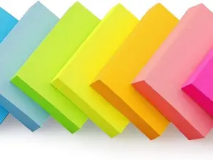 Sticky Notes 1.5x2 inch Bright Colors Self-Stick Pads 8 Pads/Pack 100 Sheets/Pad Total 800 Sheets