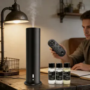 ScentTall Air 2 The Mare Collection – The 600 sq/ft Waterless Cold-Air Smart Diffuser (20mL Oil, Wi-Fi + Touch) – Featured on CNN as “Compact Yet Mighty, Remote Control, Rechargeable